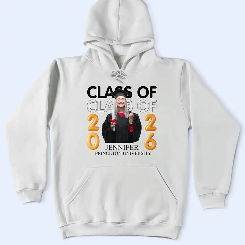 Graduation,Gift For Women,Gift For Men,Gift For Yourself,Gift For Daughter,Gift For Son,Gift For Sisters,Gift For Brothers,Gift For Bestie - Custom Photo A New Chapter Begins Graduation - Personalized T Shirt