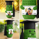 Graduation, Gift For Women, Gift For Men, Gift For Daughter, Gift For Son, Gift For Bestie, Happy, Funny - Custom Photo A Sweet Ending To A New Beginning - Personalized Doll Crochet With Custom Card