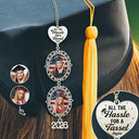 Graduation,Gift For Daughter,Dad - Daughters (Adult),Mom - Daughters (Adult),Happy,Dad - Sons,Gift For Son,Mom - Sons - Custom Photo All The Hassle For A Tassel - Personalized Graduation Tassel Charm