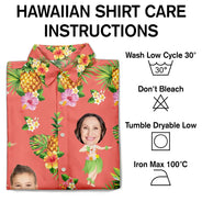 Family, Beach, Summer, Happy, Gift For Bestie, Gift For Yourself, Gift For Women, Gift For Men, Gift For Girlfriend, Gift For Boyfriend, Gift For Couples - Custom Photo Aloha The Family - Personalized Hawaiian Shirt