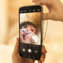 New baby, Gift For Mother, Pregnant Mom, Expecting Dad, New Mom, New Dad, Gift For Wife, Gift For Girlfriend, Love - Custom Photo Baby Expecting Pregnancy New Parents - Personalized Bubble Projection Necklace