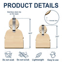 Gift For Husband,Gift For Yourself,Gift For Men,Parents,Gift For Grandpa,Gift For Father,New Dad,New baby,Happy - Custom Photo Babywearing Dad Drive Safe - Personalized Custom Shaped Car Visor Clip