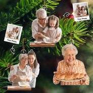 Gift For Yourself,Gift For Women,Gift For Men,Happy,Christmas,Custom Photo,Baking ,Cooking,Photo Hobby Ornament - Custom Photo Baking Lovers - Personalized Acrylic Photo Ornament