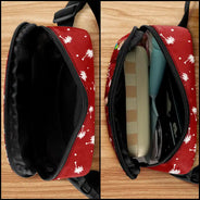 Gift For Father, Gift For Grandpa, Custom Photo, Happy - Custom Photo Best Dad Grandpa Ever - Personalized Crossbody Belt Bag