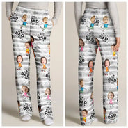 Gift For Yourself,Gift For Men,Gift For Grandpa,Gift For Father,Happy,Summer - Custom Photo Best Dad Grandpa Ever - Personalized Pajama Pants