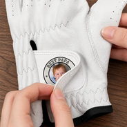 Gift For Father, Custom Photo, Golf, Playful, Upload Full Photo - Custom Photo Best Daddy By Par - Personalized Golf Glove