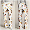 Gift For Father,Custom Photo,Funny - Custom Photo Best Papa Ever Trophy Dad - Personalized Pajama Pants