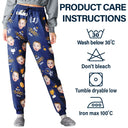 Gift For Father,Custom Photo,Funny - Custom Photo Best Papa Ever Trophy Dad - Personalized Pajama Pants