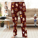 Gift For Father,Custom Photo,Funny - Custom Photo Best Papa Ever Trophy Dad - Personalized Pajama Pants