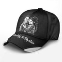 Gift For Father,Custom Photo,Art Design,Proud,Photo - Pencil Sketch - Bold - Custom Photo Bold Sketch Best Dad Grandpa Ever Family Portrait - Personalized Classic Cap