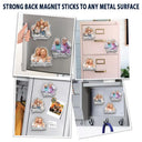 Art Design,Gift For Bestie,Photo - Caricature - Remove BG,Happy - Custom Photo Caricature Besties Forever - Personalized Acrylic Magnet