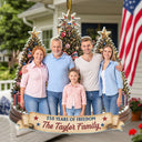 Independence Day,America 250th,Christmas,Proud,Custom Photo,Family,Remove BG Photo,Custom Text - Custom Photo Christmas United States Love And Pride - Personalized Custom Shaped Acrylic Ornament