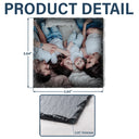 Gift For Couples,Gift For Husband,Gift For Wife,Gift For Boyfriend,Gift For Girlfriend,Old Couples,Happy,Family,Pet Lovers,Gift For Bestie - Custom Photo Couple Bestie Family Pet - Personalized Slate Coaster