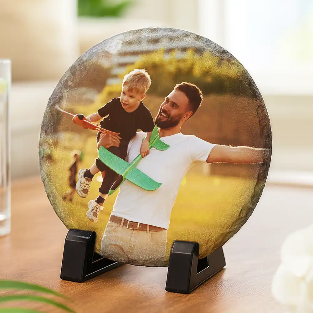 Gift For Couples,Gift For Husband,Gift For Wife,Gift For Boyfriend,Gift For Girlfriend,Old Couples,Happy,Family,Pet Lovers,Gift For Bestie - Custom Photo Couple Kid Bestie Family Pet - Personalized Slate Coaster