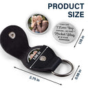 Gift For Couples,Gift For Women,Gift For Men,Gift For Husband,Gift For Wife,Gift For Boyfriend,Gift For Girlfriend,Love - Custom Photo Couple Let Me Always Be With You - Personalized Leather Pocket Hug