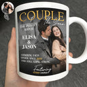 Gift For Couples,Love - Custom Photo Couple Of The Year Magazine Greatest Love Story - Personalized Mug
