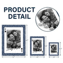 Custom Photo,Gift For Couples,Top Market,Romantic,Upload Full Photo - Custom Photo Couples How Lucky Are We - Personalized Vertical Rectangle Building Brick Blocks