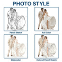 Gift For Couples, Married Couple, Custom Photo, Wedding, Romantic, Remove BG Photo - Custom Photo Couples Wedding Engaged Bachelor Party - Personalized Mug