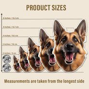 Pet Lovers - Custom Photo Dog Cat Pet Portrait - Personalized Magnet
