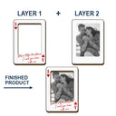 Gift For Couples,Gift For Husband,Gift For Wife,Gift For Boyfriend,Gift For Girlfriend,Love,Custom Photo - Custom Photo Drive Safe Handsome Playing Card - Personalized Custom Shaped Car Visor Clip