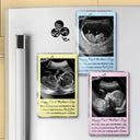 Pregnant Mom,Expecting Dad,Funny,Custom Photo - Custom Photo Enjoy Your Last Mother's Day In Peace And Quiet - Personalized Acrylic Fridge Magnet