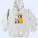 Gift For Father,Gift For Grandpa,Custom Photo,Happy - Custom Photo Fisherman Of The Year - Personalized T Shirt