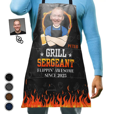 Custom Photo Flippin' Awesome Cooking - Personalized Apron
