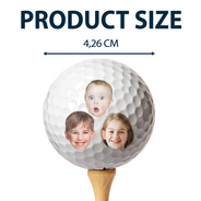 Sport Dad, Golf, Gift For Father, Gift For Men, Funny - Just A Dad And His Girl 3D Effect Crossed Arms - Personalized Mug