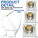 Christmas,Pet Lovers,Memorial - Custom Photo Forever In My Heart Paw Angel Wings - Personalized Custom Shaped Acrylic Ornament