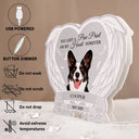 Pet Lovers,Cat Lovers,Dog Lovers,Sad,Memorial - Custom Photo Forever Loved Memorial Dog Cat - Personalized Custom Shaped Light Box