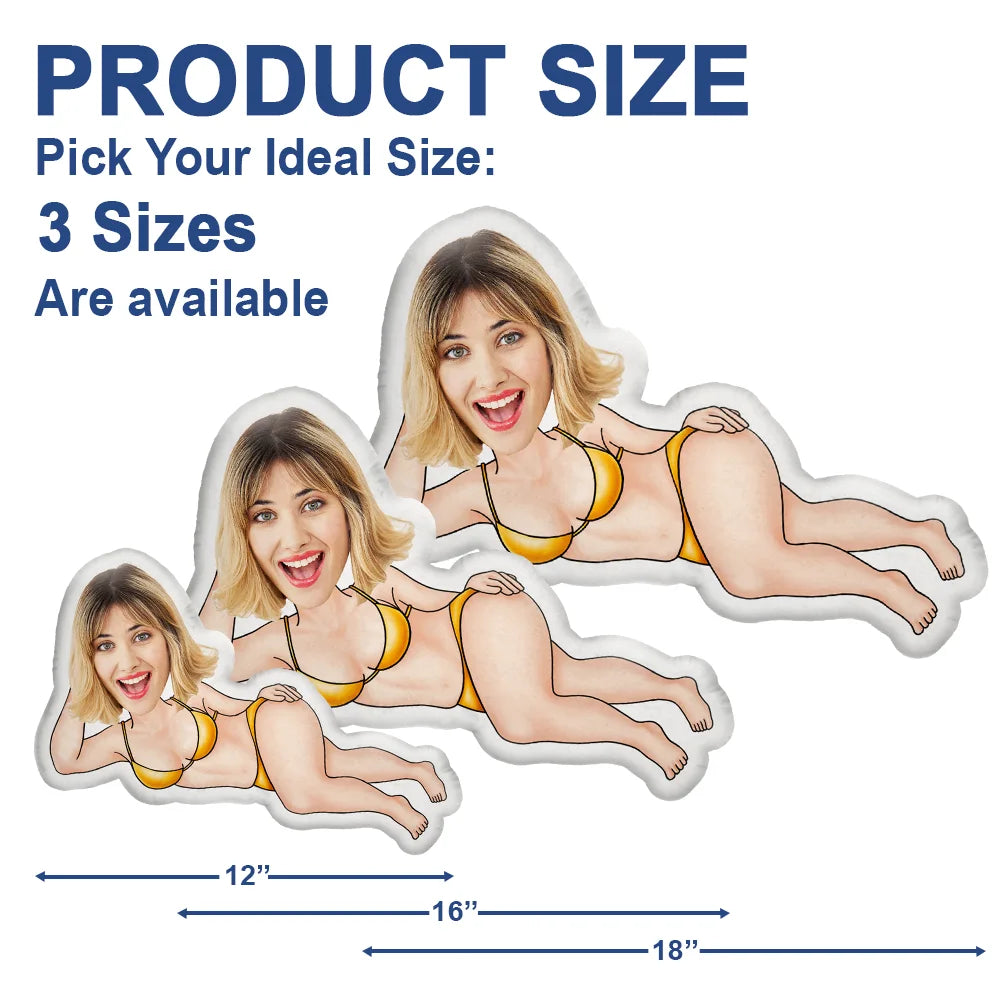 Gift For Couples, Gift For Wife, Gift For Girlfriend, Gift For Women, Funny, Old Couples - Custom Photo Funny Wife Husband Boyfriend Girlfriend - Personalized Custom Shaped Pillow