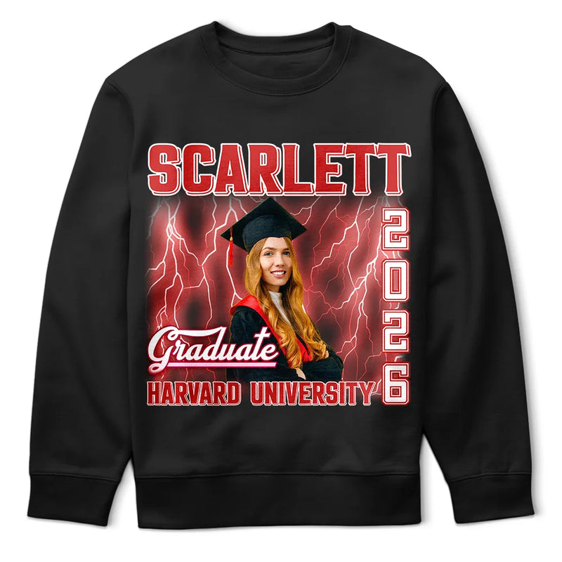 Graduation,Gift For Yourself,Gift For Women,Gift For Men - Custom Photo Graduation Congratulations - Personalized T Shirt