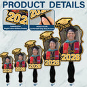Graduation,Gift For Yourself,Gift For Women,Gift For Men,Gift For Daughter,Gift For Son,Gift For Sisters,Gift For Brothers,Gift For Bestie,Gift For Sibling,Happy - Custom Photo Happy Graduation - Personalized Graduation Handheld Fan