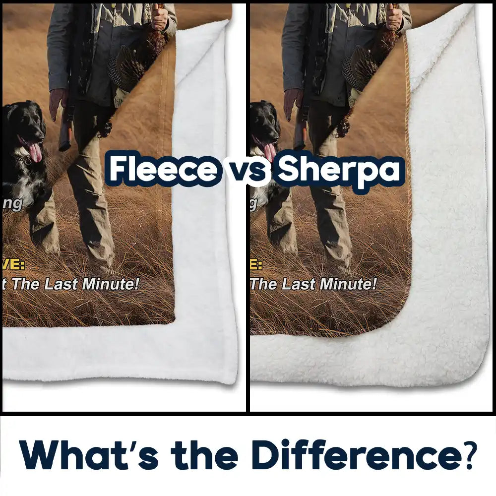 Gift For Yourself,Best friends' Hobby,Hunting,Top Market,Happy - Custom Photo Hunter Of The Year - Personalized Fleece Blanket, Sherpa Blanket