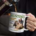 Gift For Yourself, Best friends' Hobby, Hunting, Top Market, Happy - Custom Photo Hunter Of The Year - Personalized Mug