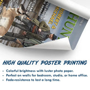 Gift For Yourself, Best friends' Hobby, Hunting, Top Market, Happy - Custom Photo Hunter Of The Year - Personalized Poster