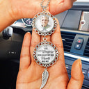 Memorial,Gift For Mother,Family,Sad - Custom Photo I Have An Angel Watching Over Me - Personalized Photo Pendant Charm