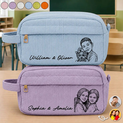 Corduroy Pencil Case