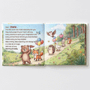Parents,Art Design,Playful,Back To School,Reading,Photo - Colored Pencil ,Custom Text - Custom Photo Kid's Adventure Little Animal Parade Colored Sketch - Personalized Story Picture Book