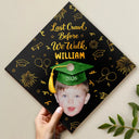 Family,Graduation,Funny,Happy,Gift For Daughter,Gift For Son,Gift For Yourself,Gift For Women,Gift For Men - Custom Photo Look Who's Graduated - Personalized Graduation Cap Topper