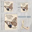 Memorial,Family,Custom Photo,Love - Custom Photo Memorial Forever In My Heart Mother Father - Personalized 2-Layered Wooden Plaque With Stand