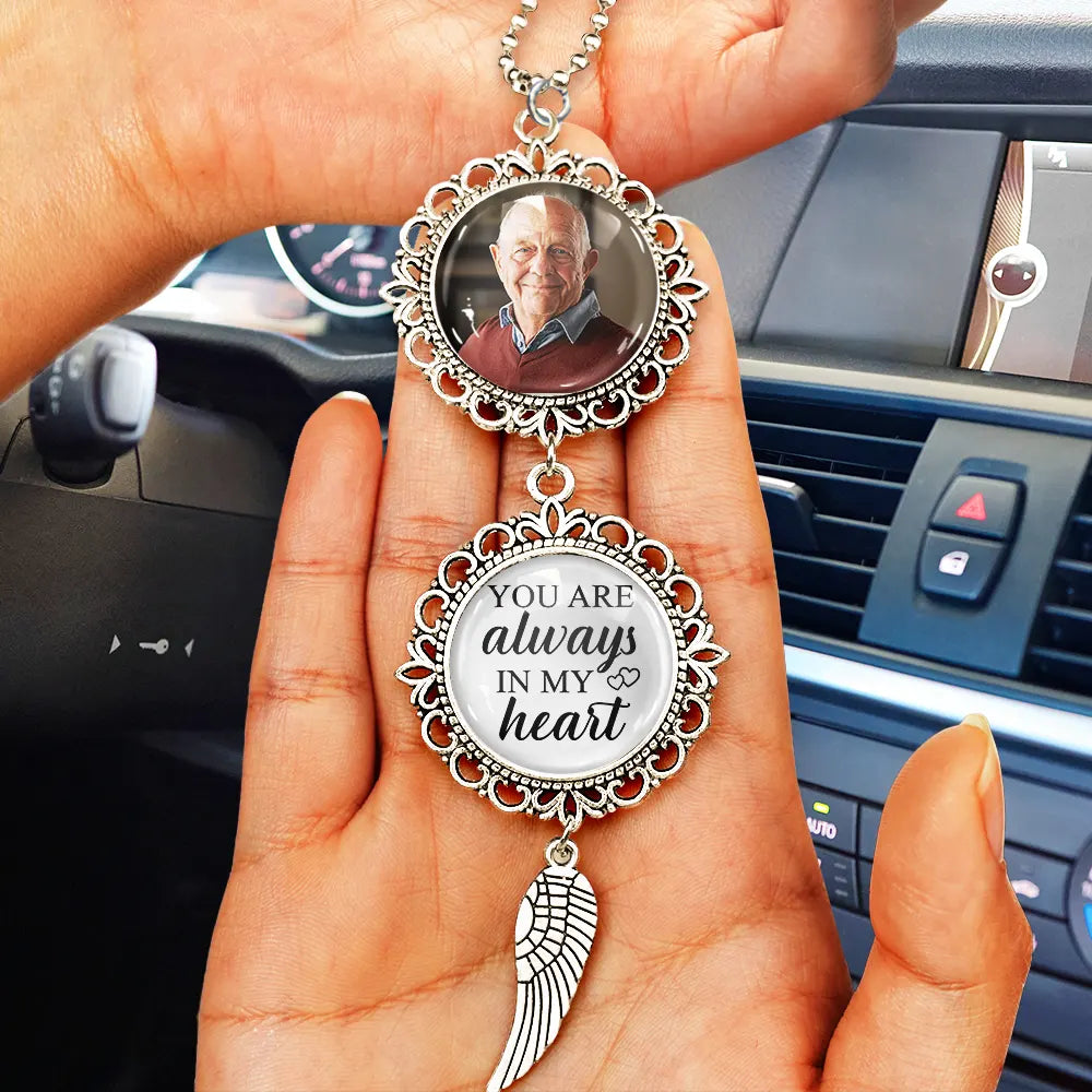 Custom Photo, Memorial, Graduation, Gift For Yourself, Gift For Mother, Sad - Custom Photo Memorial Graduation Follow Your Dreams - Personalized Photo Pendant Charm