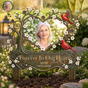 Memorial Loved One,Christmas,Custom Photo,Sympathetic,Family,Memorial,Upload Full Photo - Custom Photo Memorial Loved One I'm Always With You - Personalized Metal Garden Stake