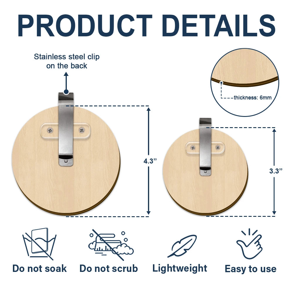 Custom Photo,Memorial,Family,Sad - Custom Photo Memorial Your Wings Were Ready - Personalized Custom Shaped Car Visor Clip