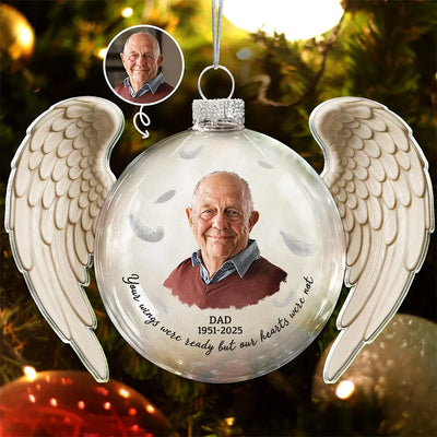 Custom Shaped Glass Ornament
