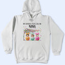 Funny,Gift For Mother,Gift For Grandma,Gift For Wife,Easter - Custom Photo My Favorite Peeps Call Me Grandma - Personalized T Shirt