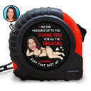 Gift For Couples,Funny - Custom Photo No One Measures Up To You - Personalized Tape Measure