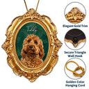 Art Design,Christmas,Pet Memorial,Sympathetic,Pet Lovers,Memorial,Photo - Oil Painting - Custom Photo Oil Painting Pet Dog Cat Portrait - Personalized Ornate Frame