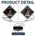 Graduation,Gift For Yourself,Gift For Daughter,Gift For Sisters,Gift For Bestie,Happy,Photo,Vector - Custom Photo One Degree Hotter - Personalized Graduation Cap Topper