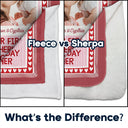 New Mom,New Dad,New baby,Gift For Mother,Love,Happy,Custom Photo - Custom Photo Our First Mother's Day Together Newborn Baby - Personalized Fleece Blanket, Sherpa Blanket